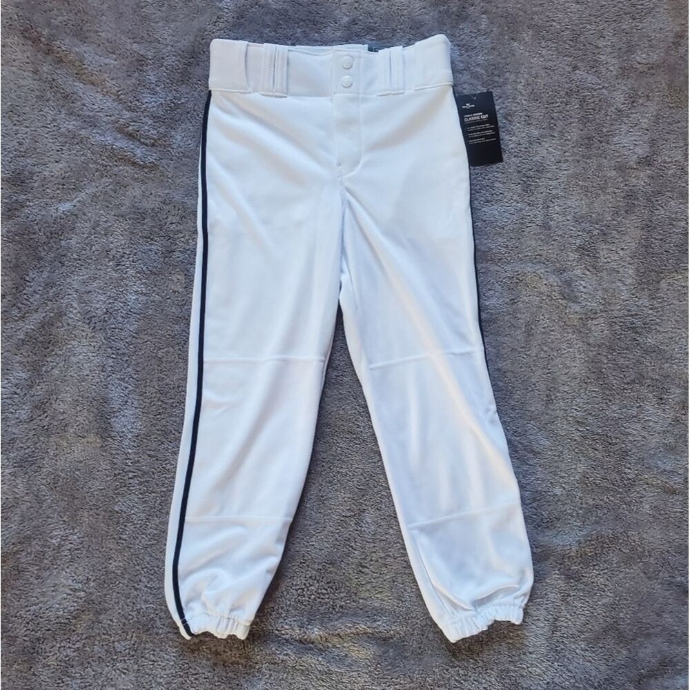 *NWT* Champro Triple Crown Classic Cut Premium Baseball White Pant Size Youth M